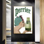 cartel perrier vintage