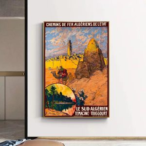cartel vintage argelia 1