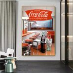 cartel vintage coca cola