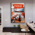 cartel vintage coca cola