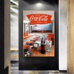 cartel vintage coca cola