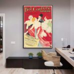poster vintage couture