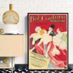 poster vintage couture