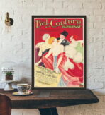 poster vintage couture