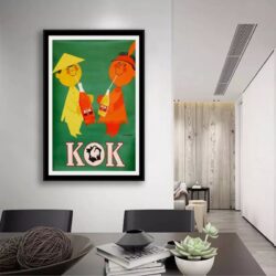 cartel vintage kok