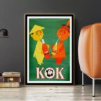 cartel vintage kok