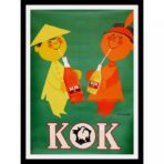 cartel vintage kok