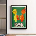 cartel vintage kok