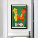 cartel vintage kok