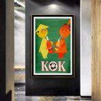 cartel vintage kok