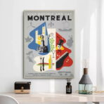 cartel vintage montreal 1