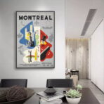 cartel vintage montreal 1