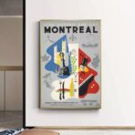 cartel vintage montreal 1