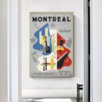 cartel vintage montreal 1