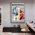 cartel vintage montreal 1