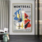 cartel vintage montreal 1