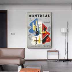 cartel vintage montreal 1