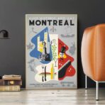 cartel vintage montreal 1