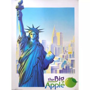cartel vintage nueva york
