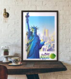 cartel vintage nueva york
