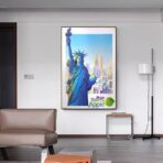 cartel vintage nueva york