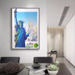cartel vintage nueva york