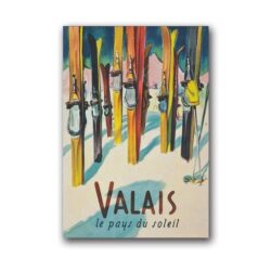 cartel vintage valais