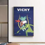 cartel vintage vichy