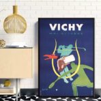 cartel vintage vichy