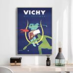 cartel vintage vichy
