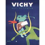 cartel vintage vichy