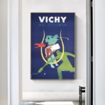 cartel vintage vichy