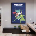cartel vintage vichy