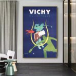 cartel vintage vichy