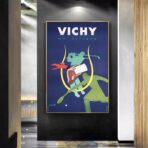 cartel vintage vichy