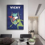 cartel vintage vichy