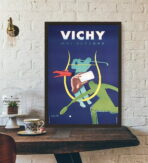 cartel vintage vichy