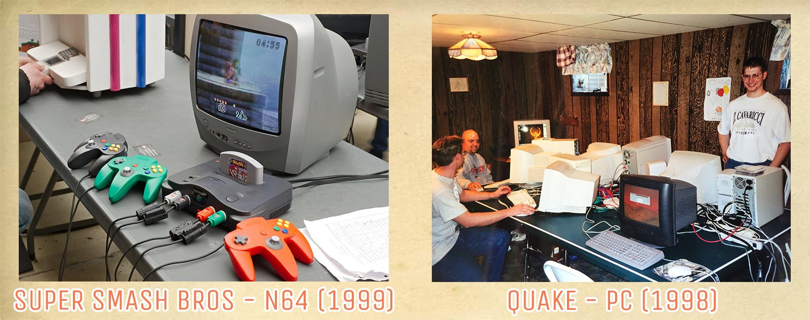 comment etait la vie avant internet quake super smash bros