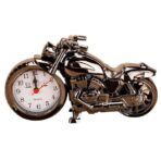 reloj despertador con forma de motocicleta