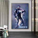 poster vintage de robocop 2