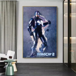 poster vintage de robocop 2