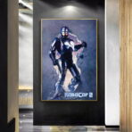 poster vintage de robocop 2