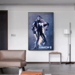 poster vintage de robocop 2