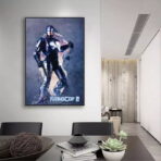 poster vintage de robocop 2