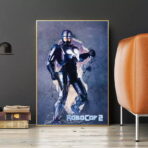poster vintage de robocop 2