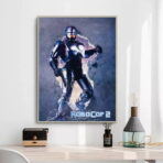 poster vintage de robocop 2