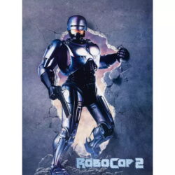 poster vintage de robocop 2