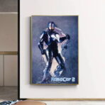 poster vintage de robocop 2