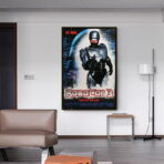 poster vintage de robocop 3