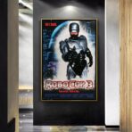poster vintage de robocop 3